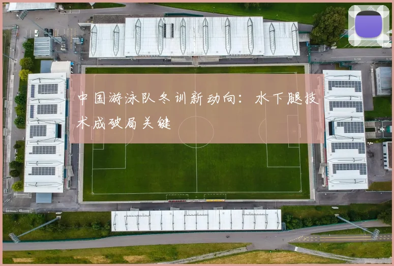 中国游泳队冬训新动向：水下腿技术成破局关键